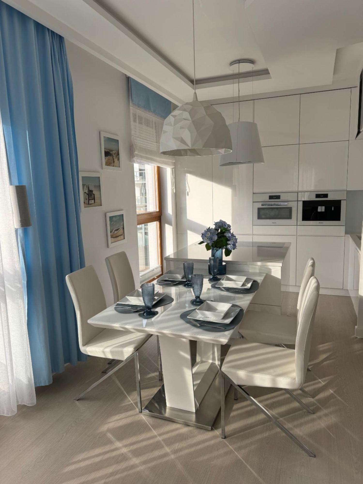 Blue Seaside Apartment Гданьск Экстерьер фото